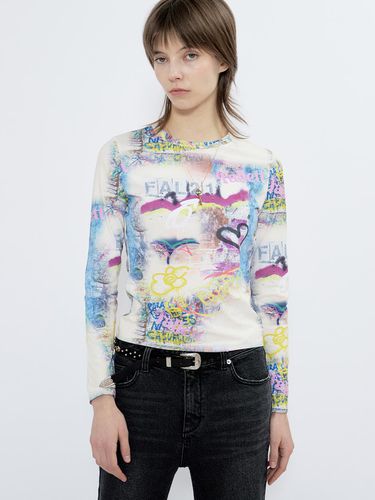 YOUTH GRAFFITI TIGHT TOP - FALLETT - Modalova