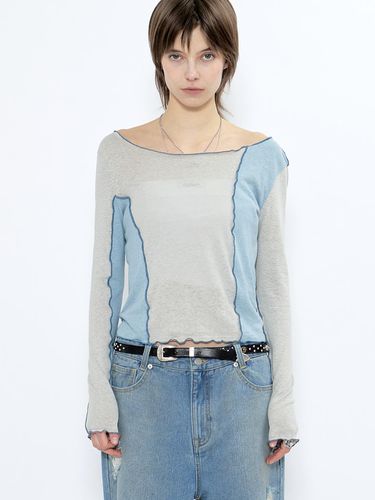 INTERLOCK LONG SLEEVE_SKY BLUE - FALLETT - Modalova