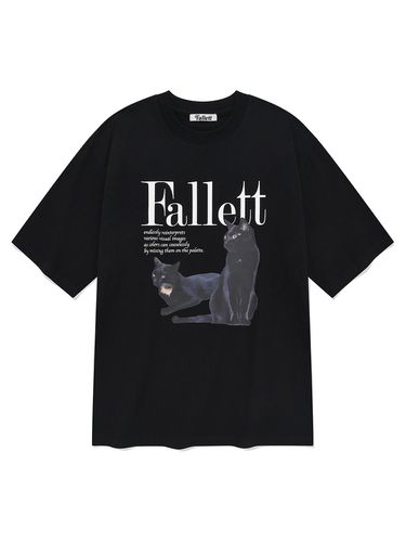 DEUX NERO SHORT SLEEVE_BLACK - FALLETT - Modalova