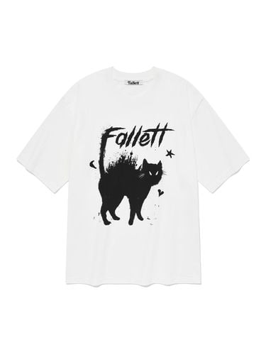 ANNOYING CAT SHORT SLEEVE_WHITE - FALLETT - Modalova