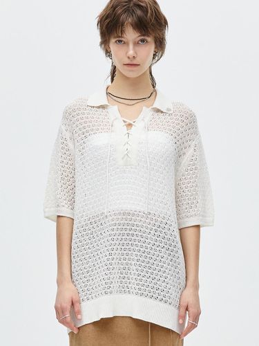 SCOTCH COLLARED KNIT - FALLETT - Modalova