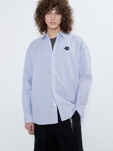 NERO OXFORD SHIRT_BLUE STRIPE - FALLETT - Modalova