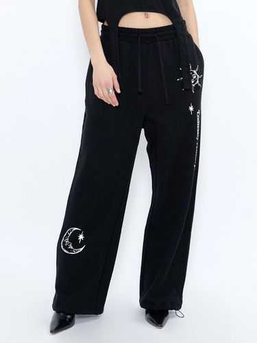 ART CLUB SWEAT PANTS_BLACK - FALLETT - Modalova