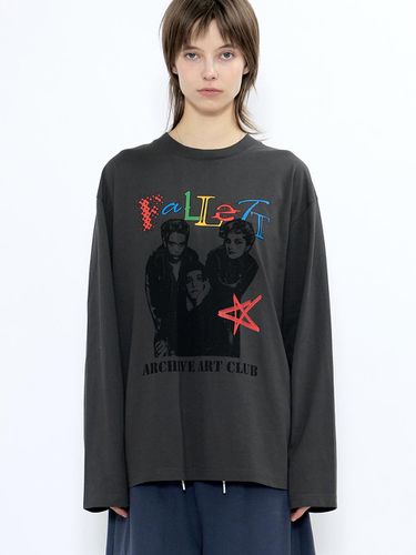 ART CLUB BAND LONG SLEEVE_CHARCOAL - FALLETT - Modalova