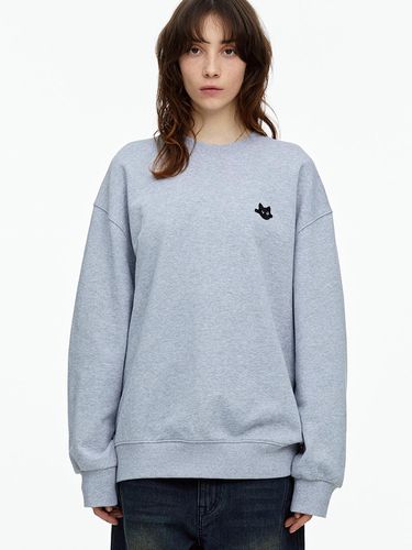 NERO WAPPEN SWEATSHIRT_LIGHT GRAY - FALLETT - Modalova