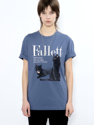 DEUX NERO SHORT SLEEVE_BLUE - FALLETT - Modalova