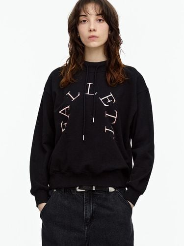 ARCH LOGO HALF-NECK SWEATSHIRT_BLACK - FALLETT - Modalova