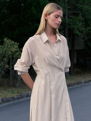 Stripe Lap Dress - JOY GRYSON - Modalova