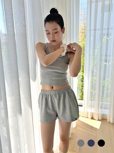 D.Basic Cotton Sweat Shorts (3 Color) - DEARSTALKER - Modalova