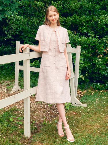 Jane Tweed Set-Up - Pink - ame - Modalova