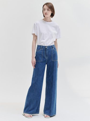 Summer Wide Denim Pants - NILBY P - Modalova