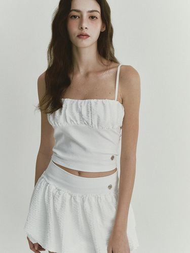 Cloud Sleeveless Top - White - ASURA - Modalova