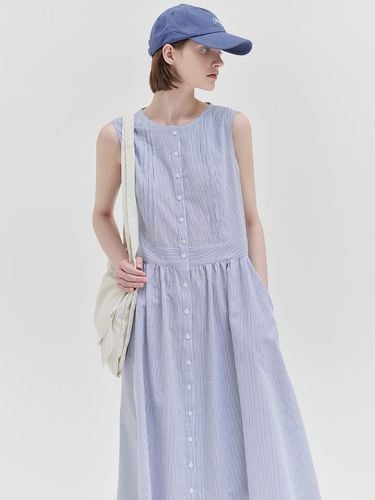 N Pin Tuck Long Dress - NILBY P - Modalova