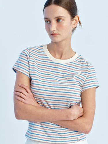 Stripe Cotton T-shirt - SO IR - Modalova