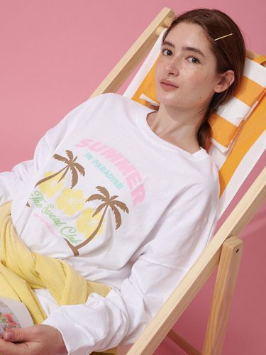 Summer Oversized-fit T-shirt_Off White - The Sweat. - Modalova