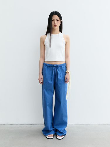 Easy Cotton Pants_Blue - STUDIO TABLE - Modalova