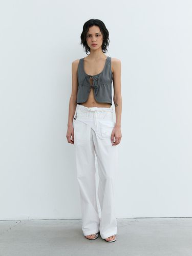 Easy Cotton Pants_White - STUDIO TABLE - Modalova