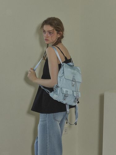 Leterie Pocket Backpack_Blue - leterie - Modalova