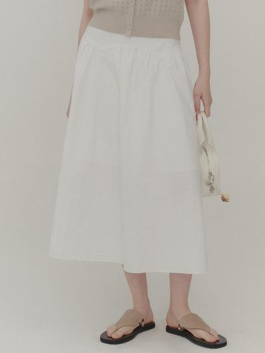 Cloudy Volume Skirt_White - PLAC - Modalova