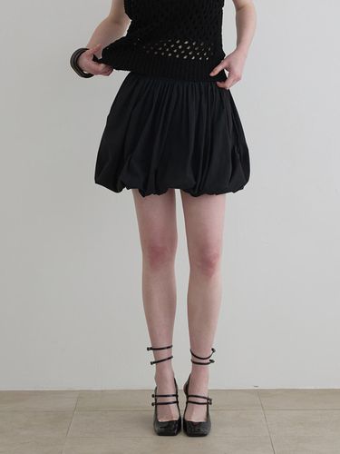 Balloon Skirt_Black - SSEMI - Modalova