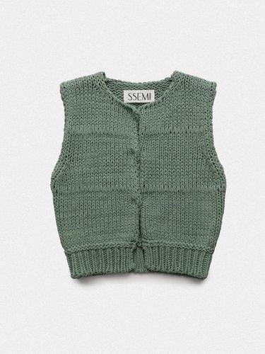 Hanji Knit Vest - SSEMI - Modalova