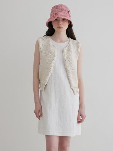 Hanji Knit Vest - SSEMI - Modalova