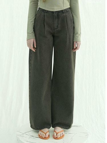 Signature Pintuck Wide Pants - vivacious - Modalova