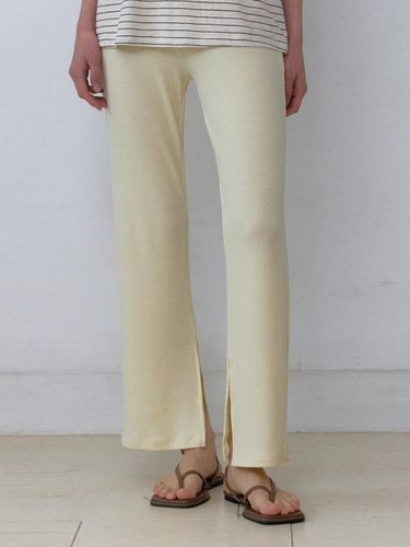 Slit Jersey Pants - UNNOUT - Modalova