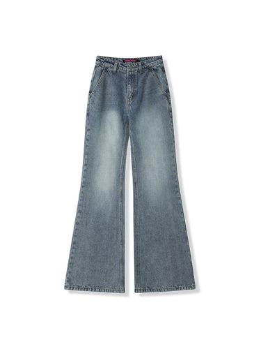 Back Slender Bootcut Jeans - vivacious - Modalova