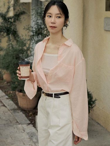 Linen Shirt - LOVLOV - Modalova