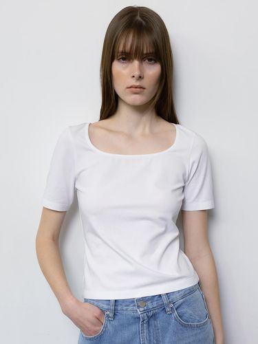 S Mood Square-neck Top (3 Color) - ORE - Modalova