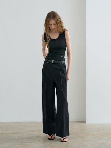 Classic Linen Wide Pants - RENEJ - Modalova