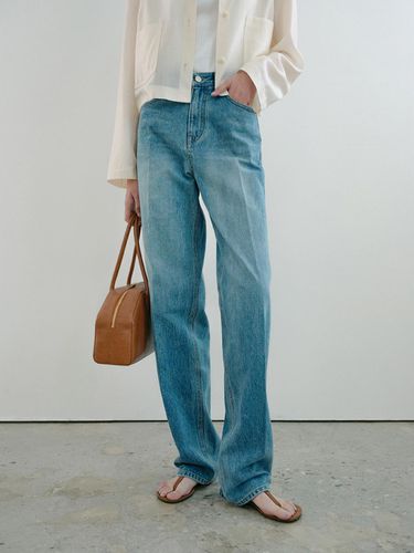 Off Denim Pants_Mid Blue - OWN FEATURE COLOUR.OFC - Modalova