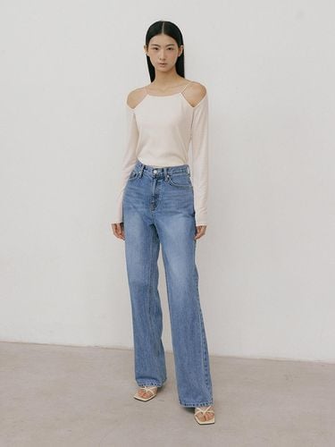 Essential Straight Jeans_Blue - Lucirzu - Modalova