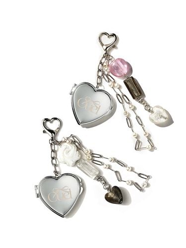 OUEL Heart Mirror Key Ring - ouel - Modalova