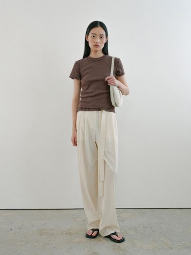 Tuck&Tie Pants - OWN FEATURE COLOUR.OFC - Modalova