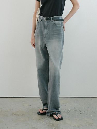 Wild Washing Denim Pants_Gray - OWN FEATURE COLOUR.OFC - Modalova