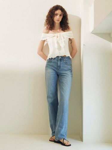 Semi Wide Jeans_Light Blue - ouel - Modalova