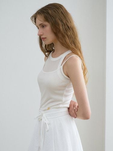 Halter Neck Layered Top - RENEJ - Modalova