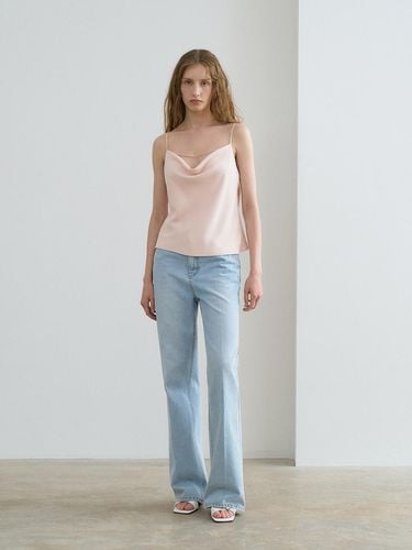 Denim Straight Pants - RENEJ - Modalova