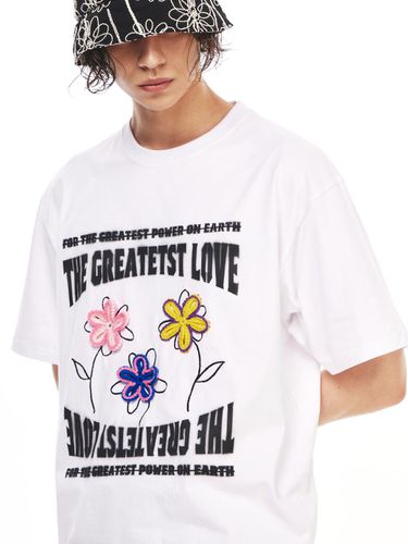 Flower Patch T-shirt_White - The GREATEST - Modalova