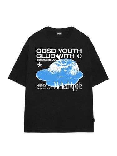 Melted Graphic Oversized T-Shirt - ODD STUDIO - Modalova