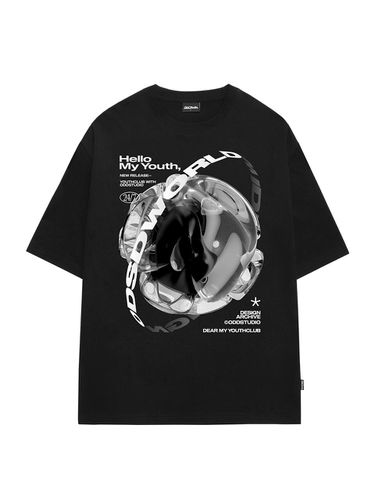 ODSD World Graphic Oversized T-Shirt - ODD STUDIO - Modalova