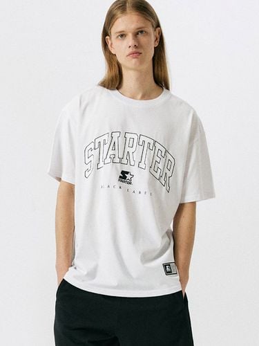 D Logo Short Sleeve T-shirt_White - STARTER - Modalova