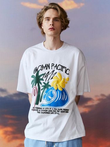 Sun Of A Beach Artwork T-Shirt - Ocean Pacific - Modalova