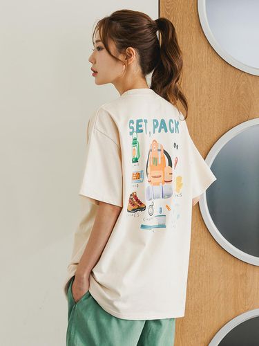 SET PACK Oversized Short Sleeves T-Shirt - alvinclo - Modalova