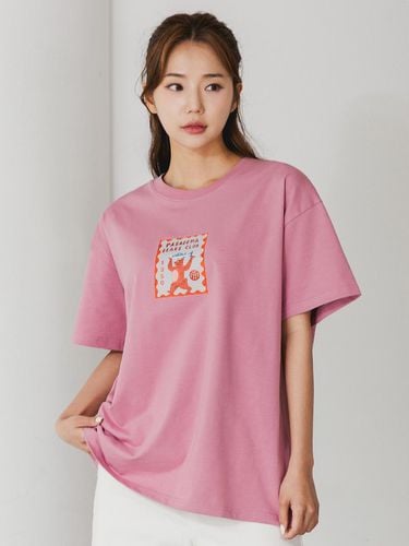 STAMP Oversized Short Sleeves T-Shirt - alvinclo - Modalova