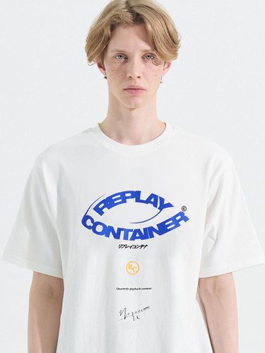 Graphic Short Sleeves T-Shirt - REPLAY CONTAINER - Modalova