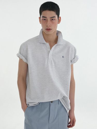 Standard Pique T-Shirt - Light Gray - CLOVE - Modalova