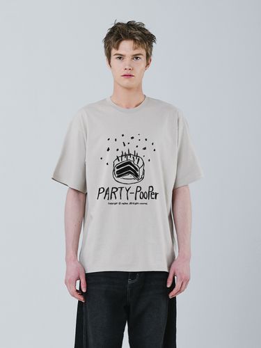 Party Puffer T-shirt_Beige - RADINEO - Modalova